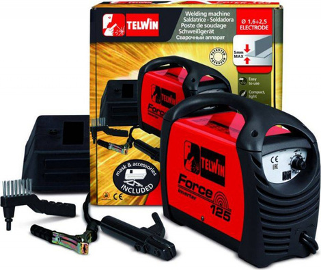 Telwin Force 125 Ηλεκτροκόλληση Inverter 80A (max) Ηλεκτροδίου (MMA)